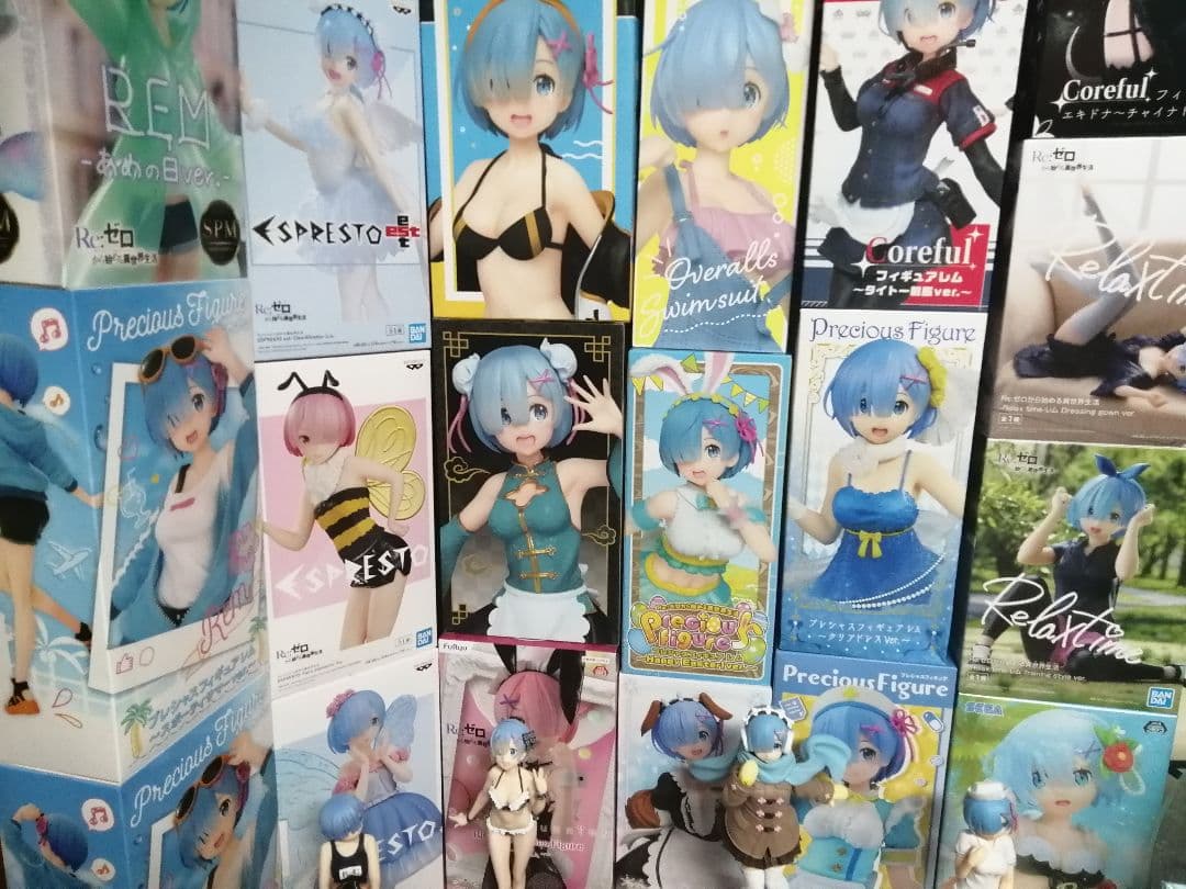 【確認用】 Re:ゼロから始める異世界生活 リゼロ フィギュア レム ラム