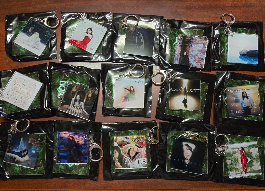 【新品】milet キーチェーン GREEN LIGHTS