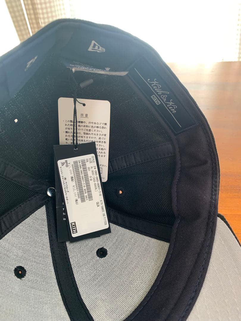 KITH ニューエラ　コラボキャップ黒XL 7 5/8
