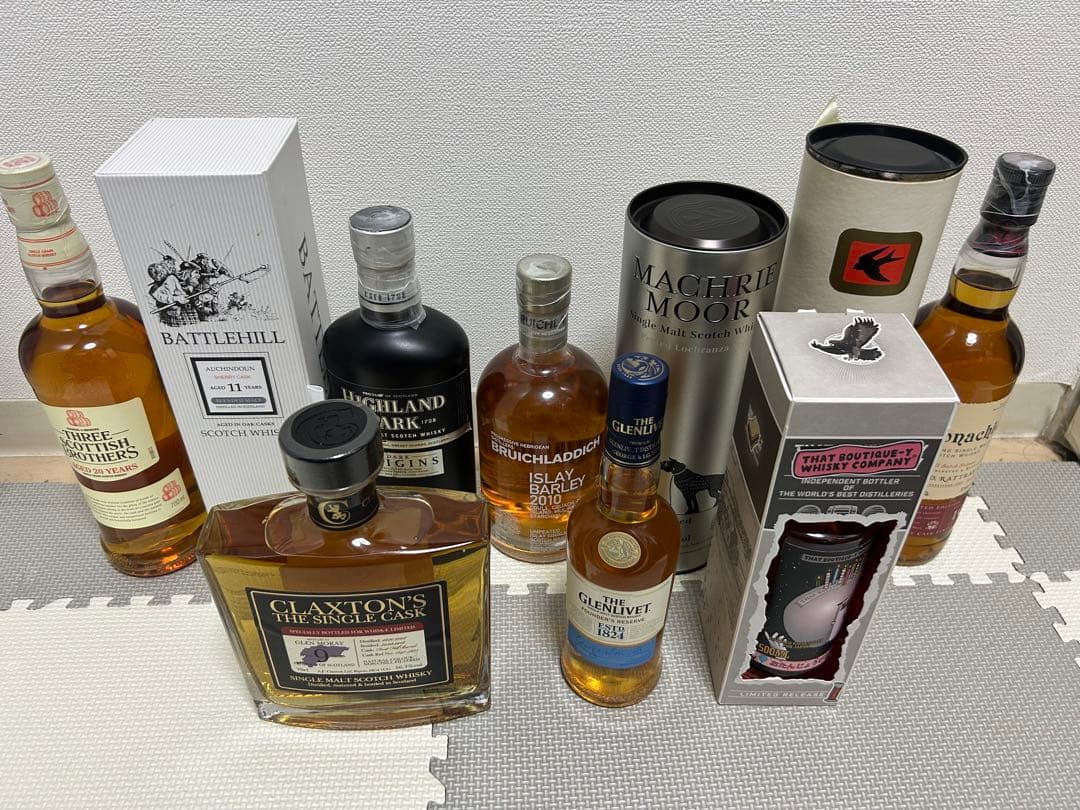 ウイスキー　シングルモルト　アードベック　アイラ　ラフロイグ　スプリングバンク