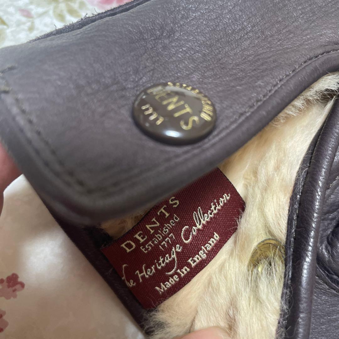 【ぶんこ】DENTS デンツ手袋、レザーグローブ