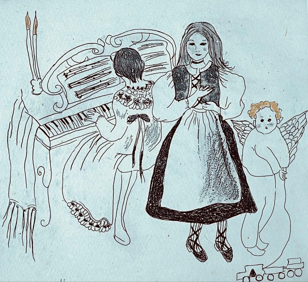 魂のピアニスト Fujiko Hemming 版画フジ子・ヘミング 絵画 完品