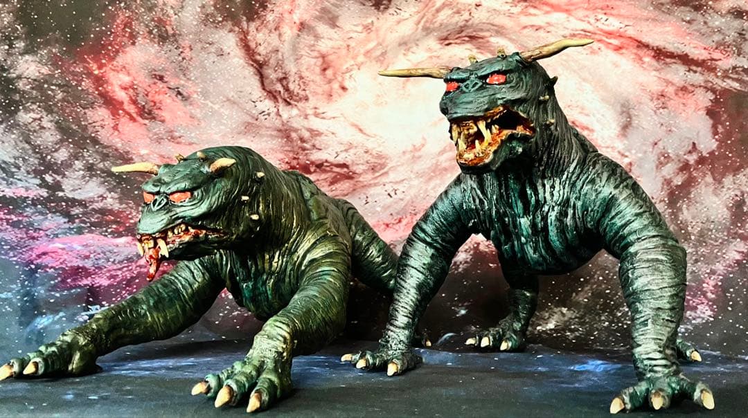 ゴーストバスターズテラードッグ門の神ズール&鍵の神ヴィンツ完成品2種ツクダホビー