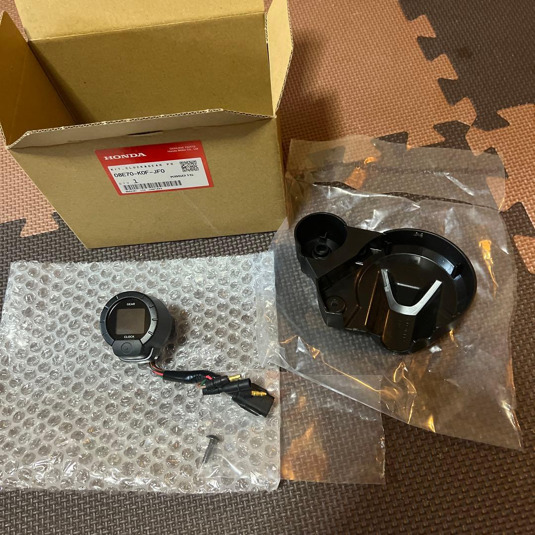 ホンダ クロック＆ギアポジションメーター