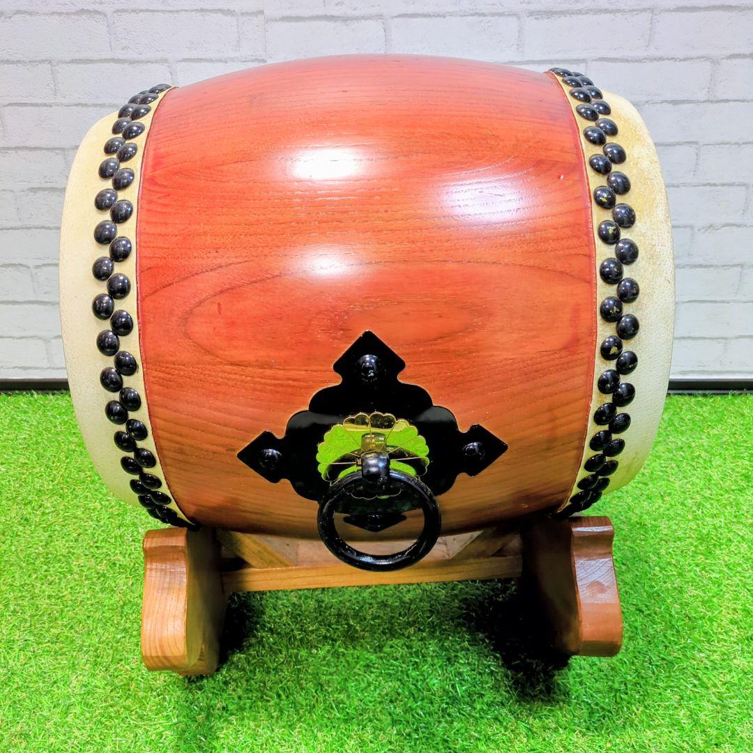 【美品】 和太鼓　長胴太鼓　1尺　伝統芸能