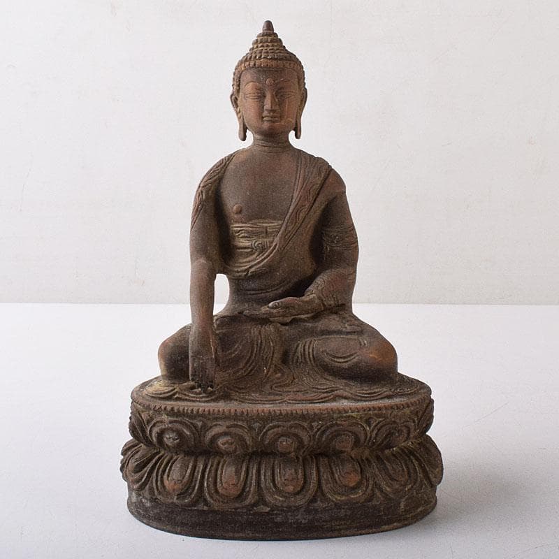 中国　古銅　チベット仏　仏像　置物　C　R8591