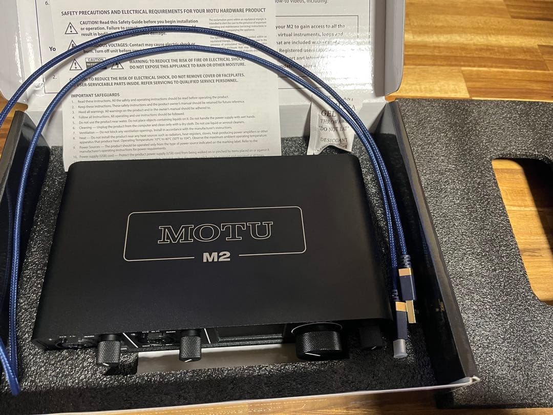 MOTU M2 オーディオインターフェイス DTM