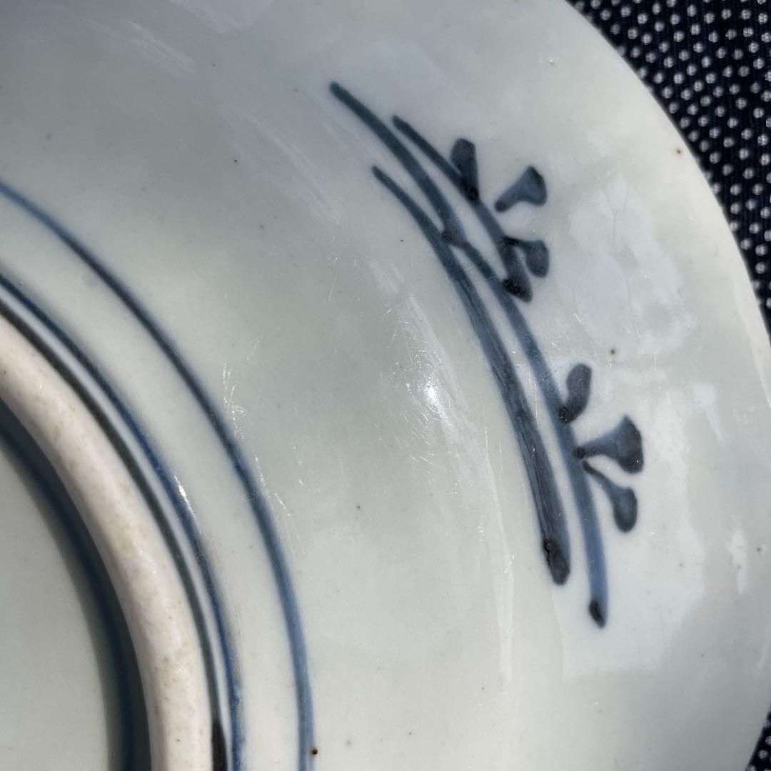 印判/手書き　花鳥図　牡丹桜孔雀図 盛皿