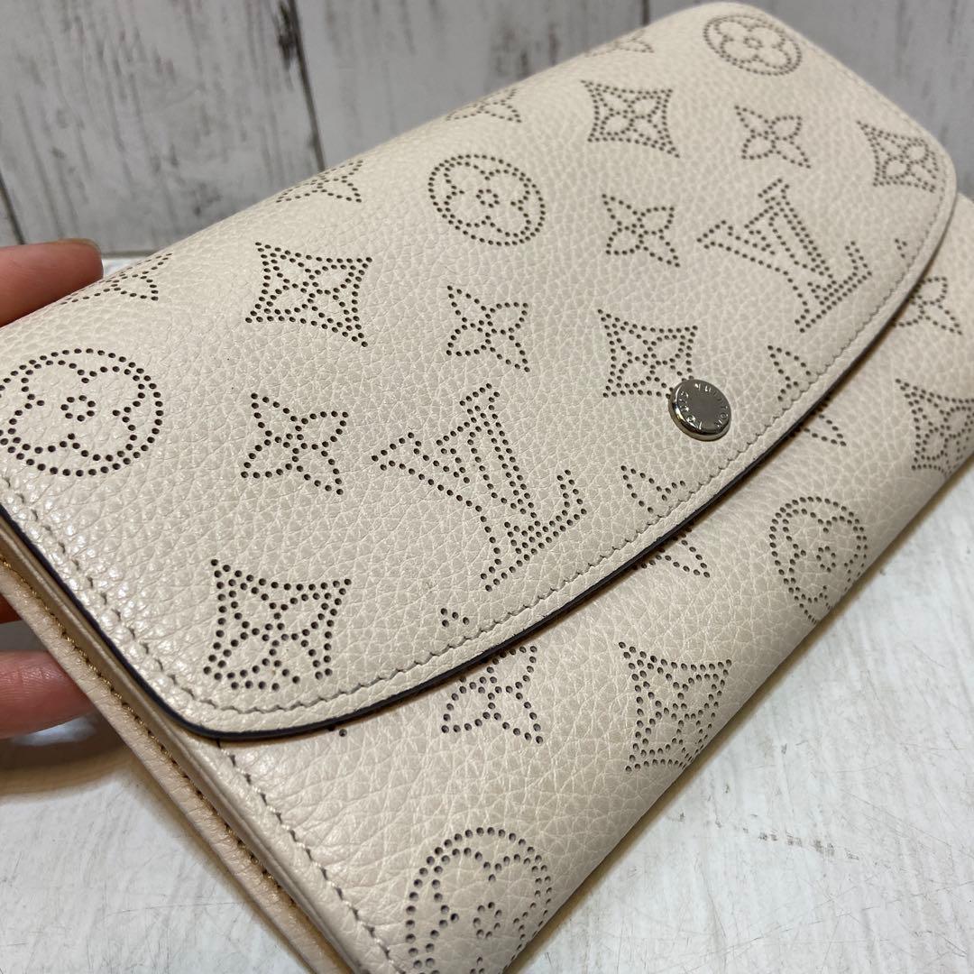 ルイヴィトン⭐️ポルトフォイユ・イリス　マヒナ　イヴォワール　長財布