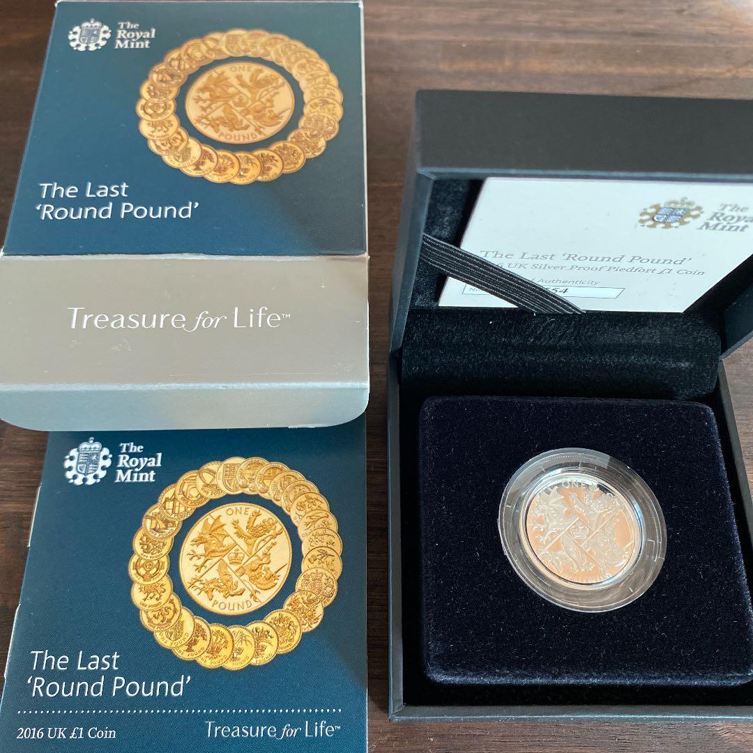 イギリス　記念　硬貨