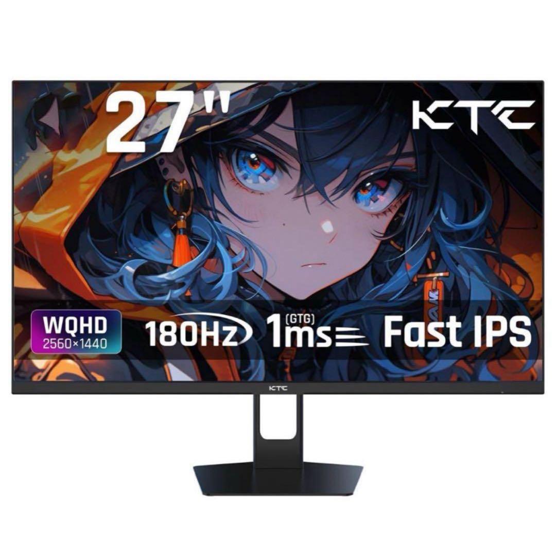 KTC 27インチモニター H27T22C WQHD 180Hz
