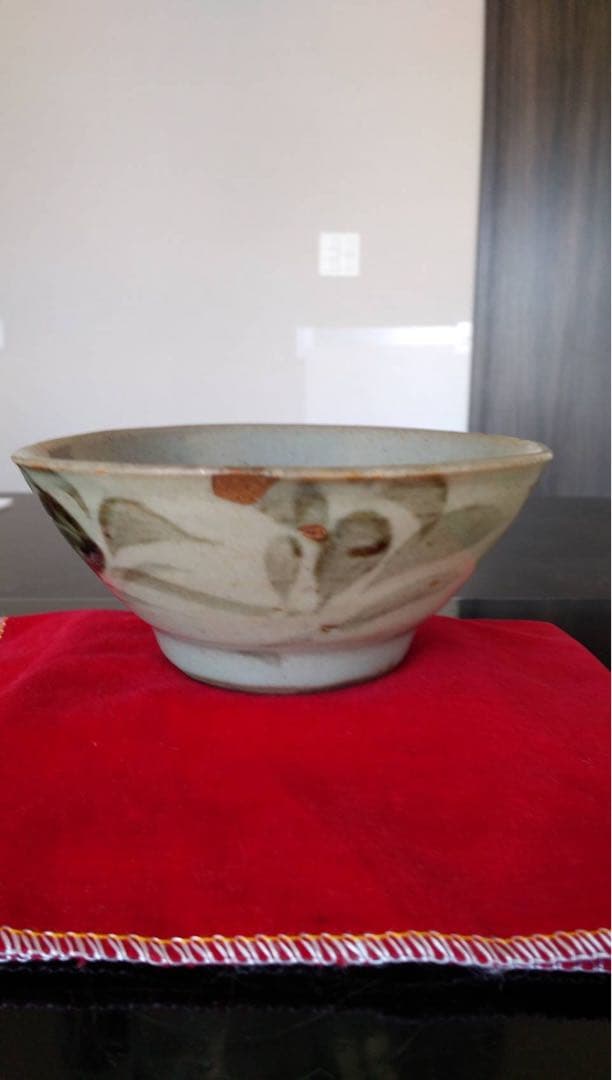 安南茶碗　古陶磁　くらわんか　青花　太白焼　中国美術　呉須