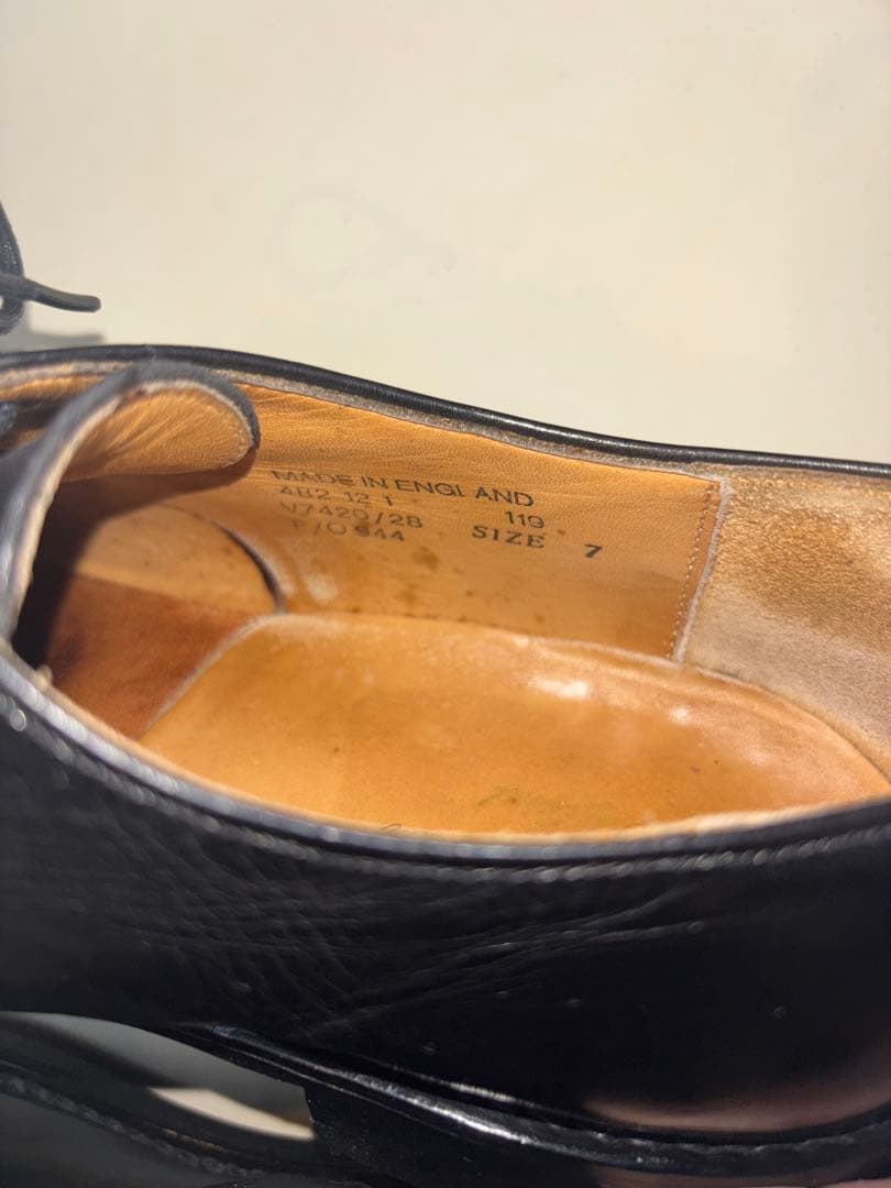 [美品]LloydfootWear(ロイドフットウェア)、UK7、uチップ