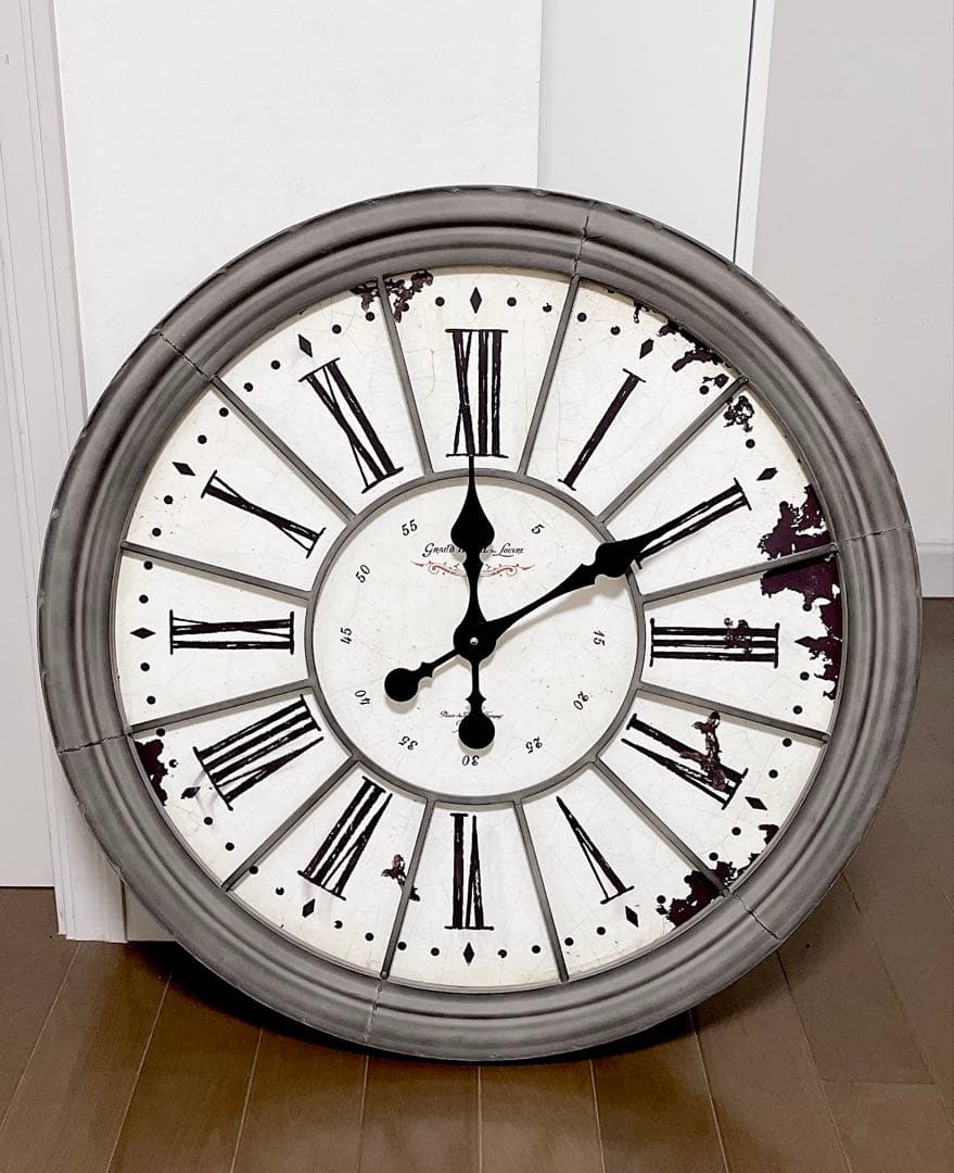 コベントガーデン　ルーヴルラージクロック　アンティーク　壁掛け時計　インテリア