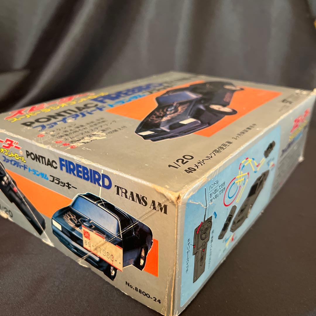 ファイヤバードトランザムブラッキー　　ラジコン　RC ダイシン　昭和レトロ