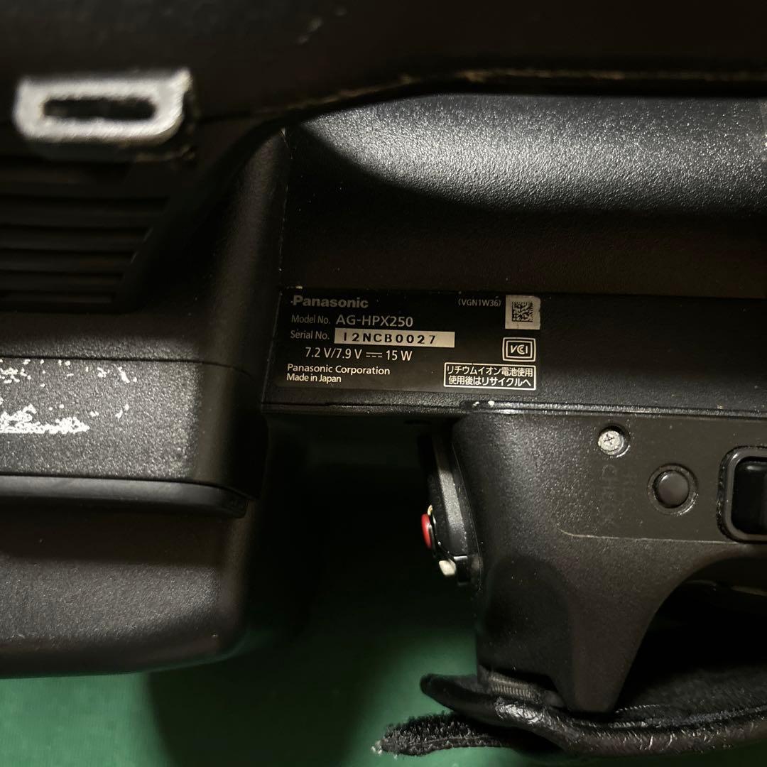 Panasonic パナソニック カメラレコーダー AG-HPX250