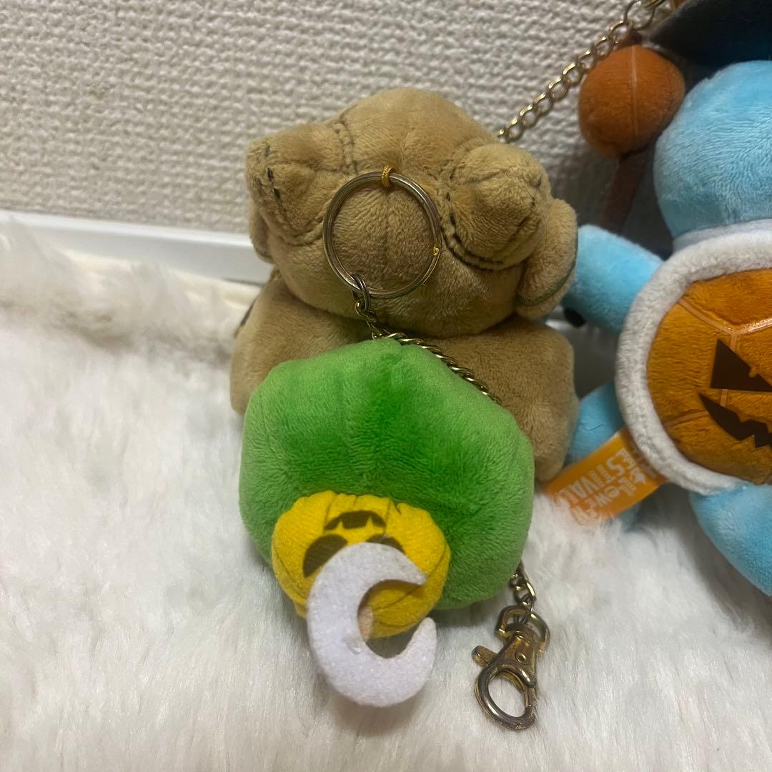 ポケモン　ハロウィン　2019　フシギダネ　ヒトカゲ　ゼニガメ　キーチェーン