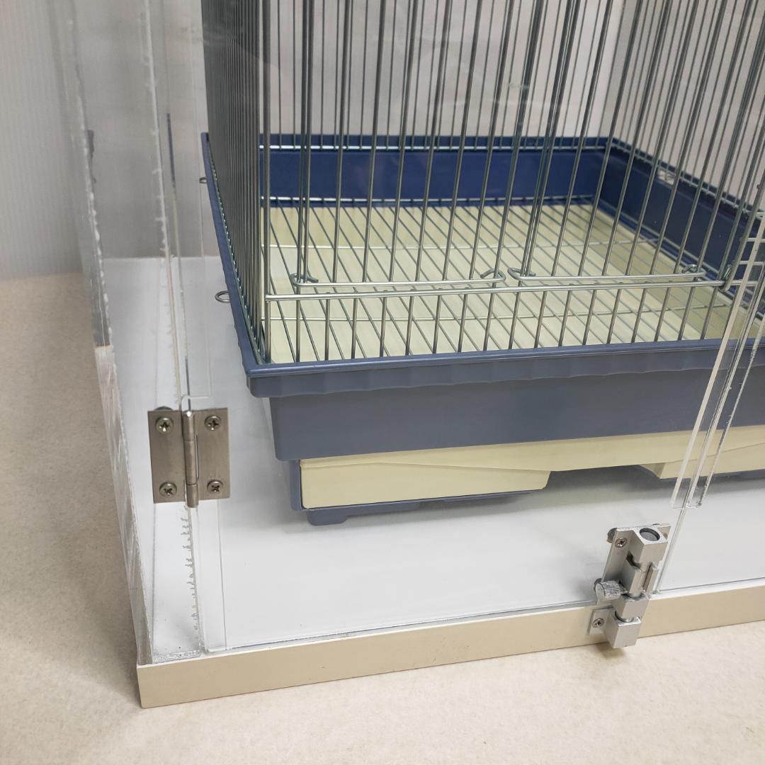 アクリルケージ　バードケージ　保温　鳥かご　透明　セット