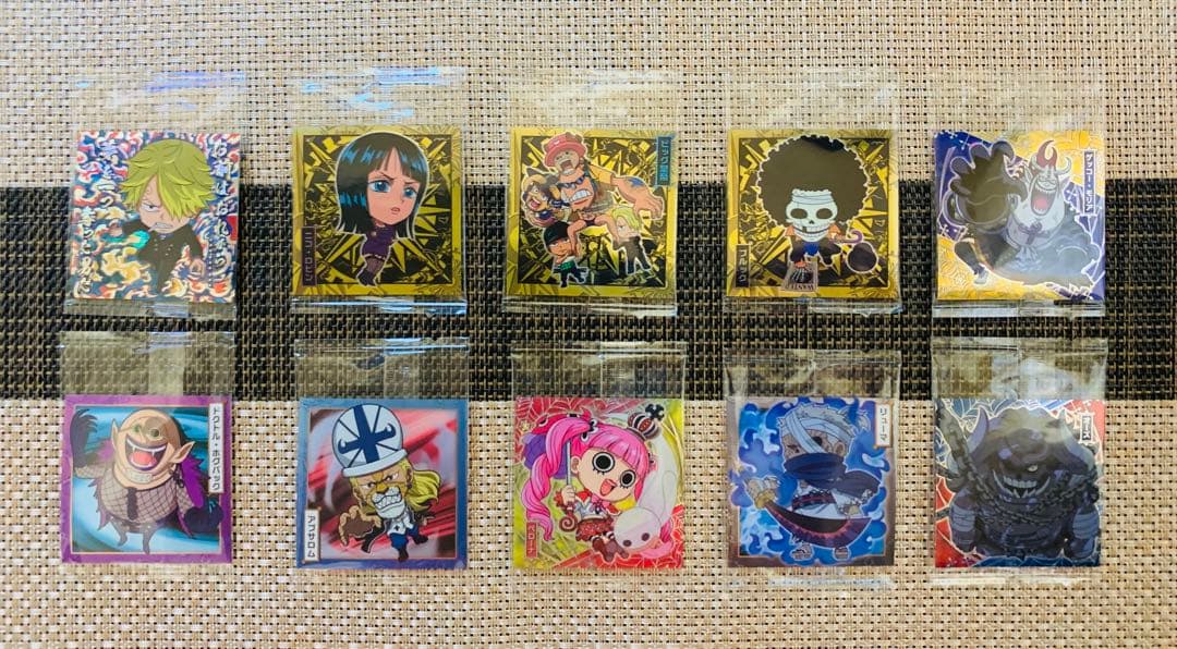 ワンピース 大海賊シールウエハース LOG.12 フルコンプセット パラレル付き