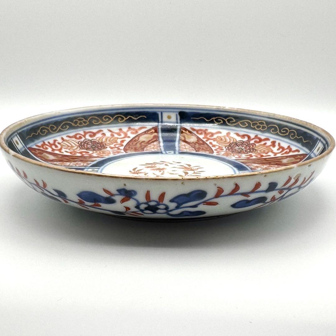 古伊万里 中皿 6枚セット 伊万里焼 花柄 銘々皿