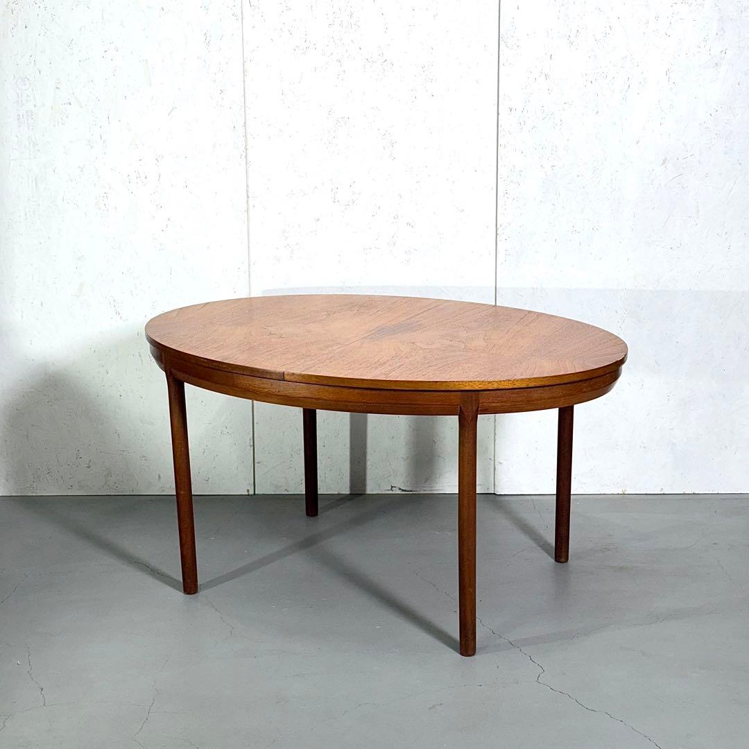 WHITE & NEWTON ヴィンテージ オーバルダイニングテーブル(301)