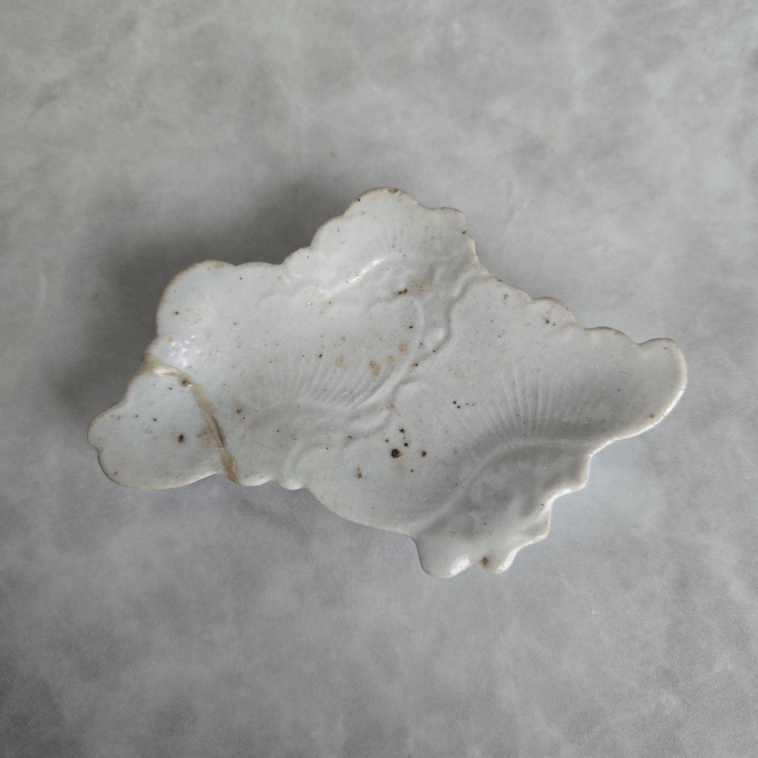 古伊万里　白磁　豆皿　小皿　江戸時代　古九谷　アンティーク　骨董　三階松