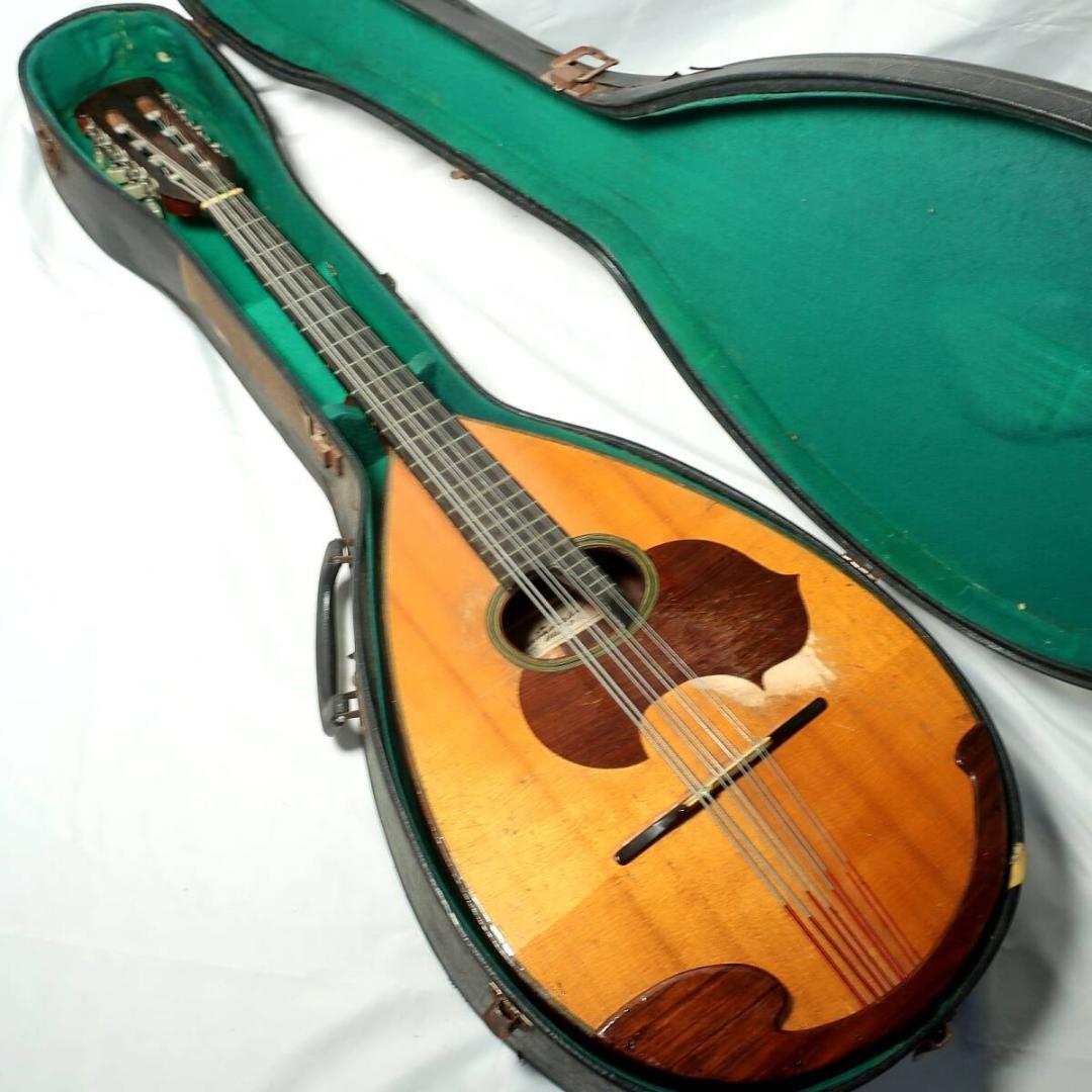 S.Watanabe マンドチェロ 1966年製 ハードケース付 フラットバック