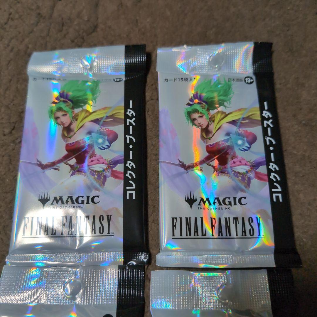 コレクターブースター新品未開封 FINAL FANTASY 4パック日本語版