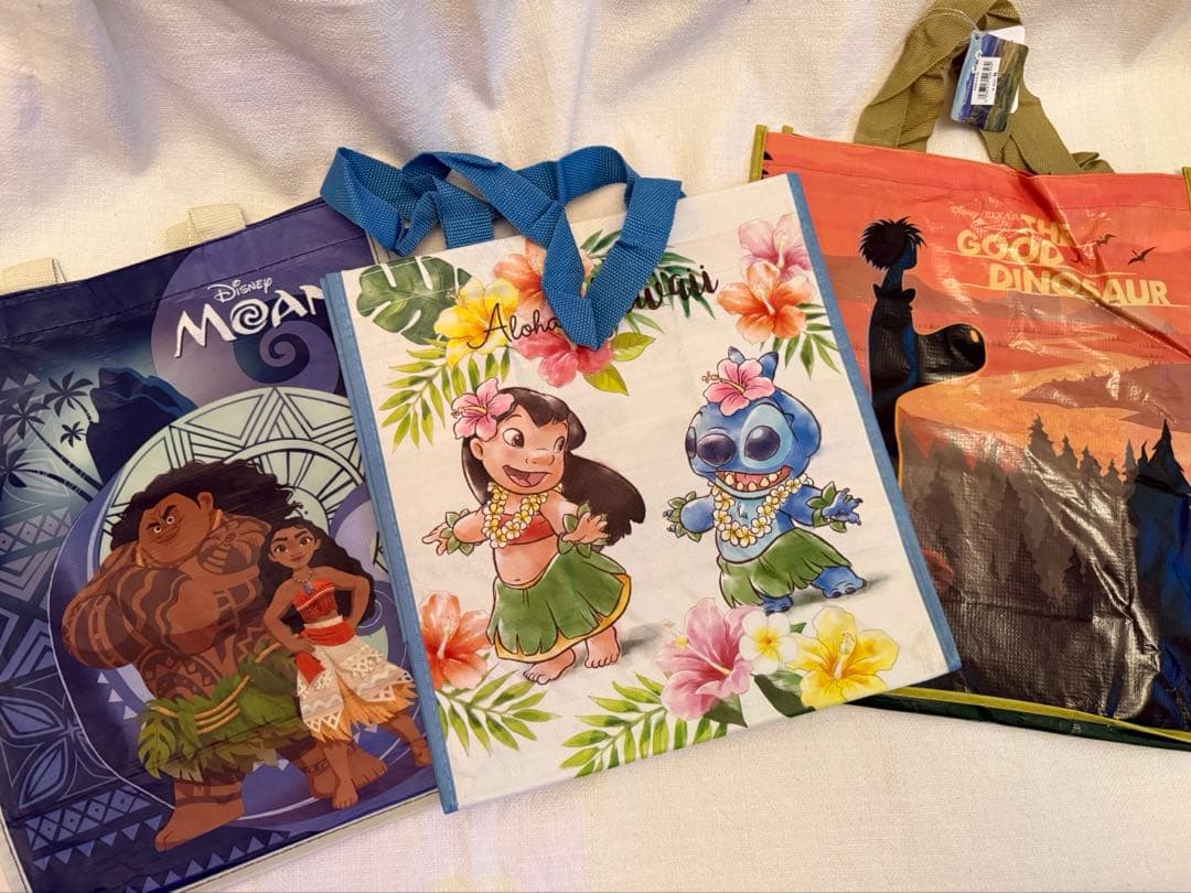 ディズニー　ショッピングバッグ　22枚セット