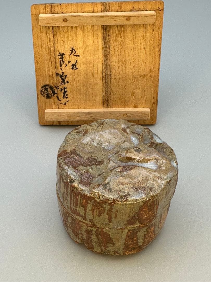茶道具　香合　須田菁華　鹿香合