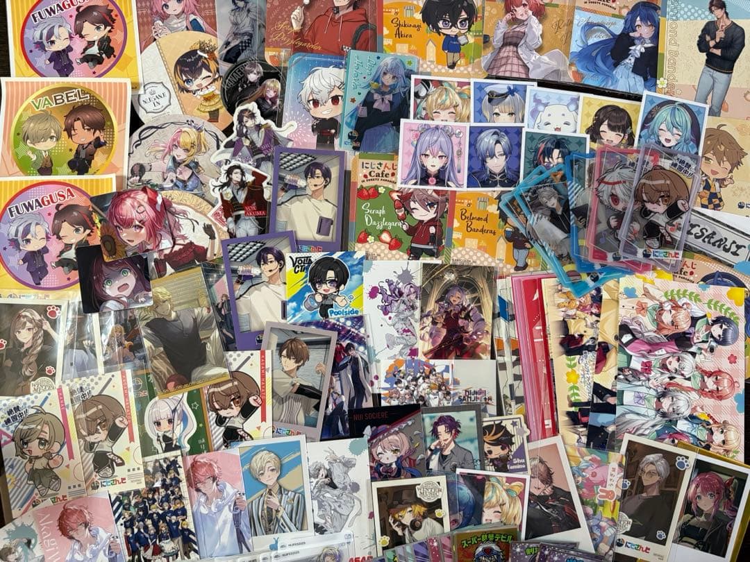 アニメグッズ にじさんじ　紙類　紙雑貨　大量　まとめ売り