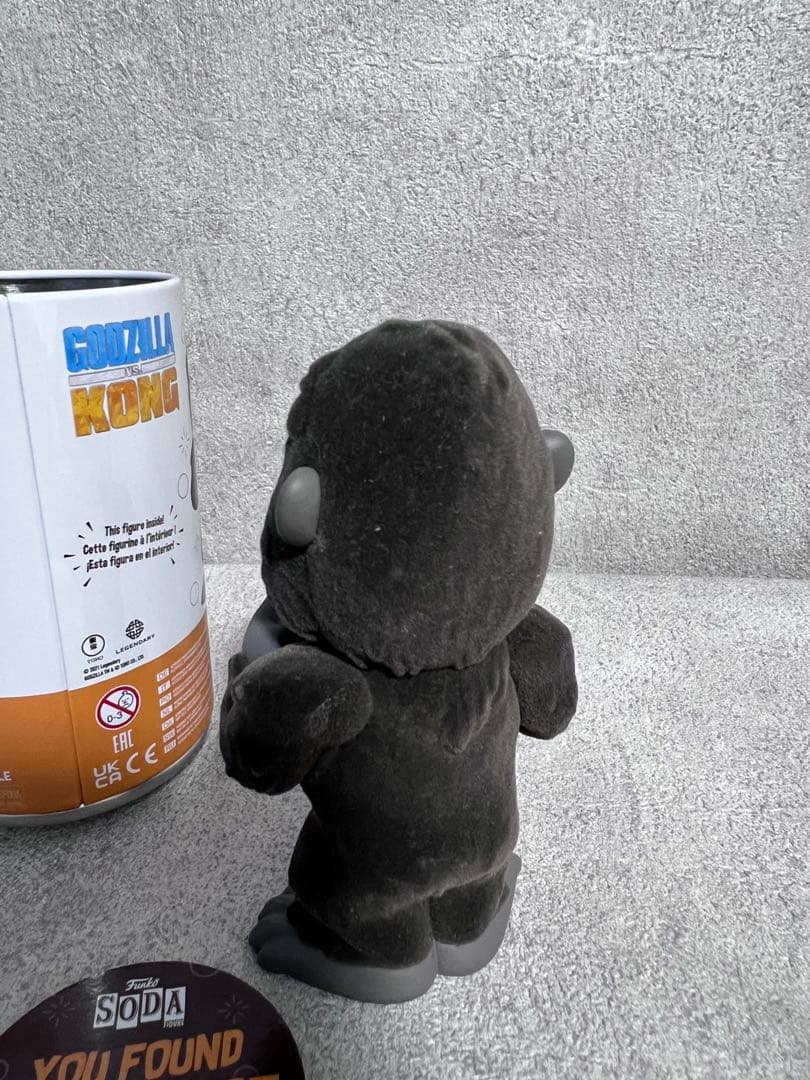 レア　funko soda kong 1/2000 flocked kong