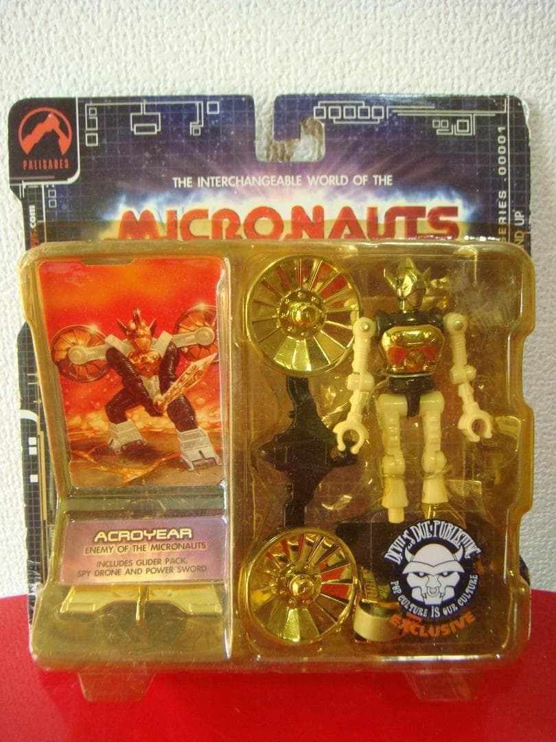 MICRONAUTS　アクロイヤーⅡ　黒白金【アメリカ版ミクロマン】