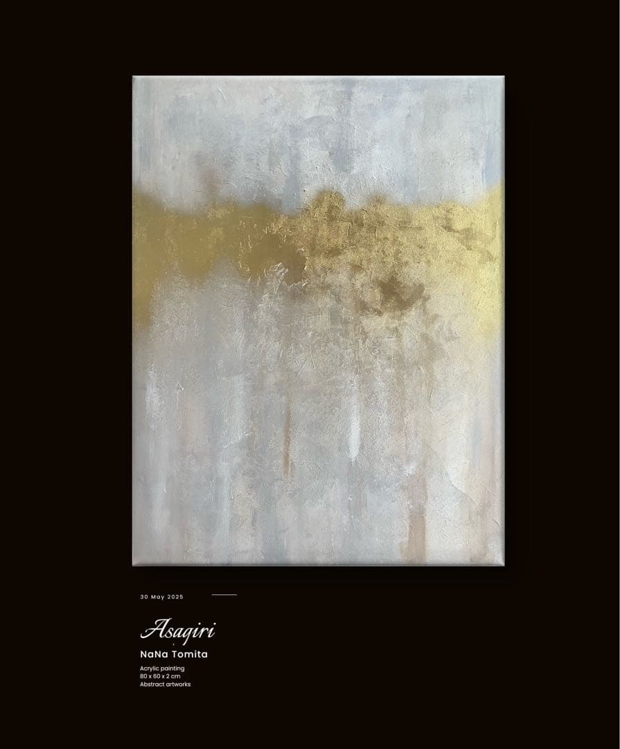 インテリア/和風/禅/絵画/アート/抽象画/モダン/ホテル/ホワイト/ゴールド