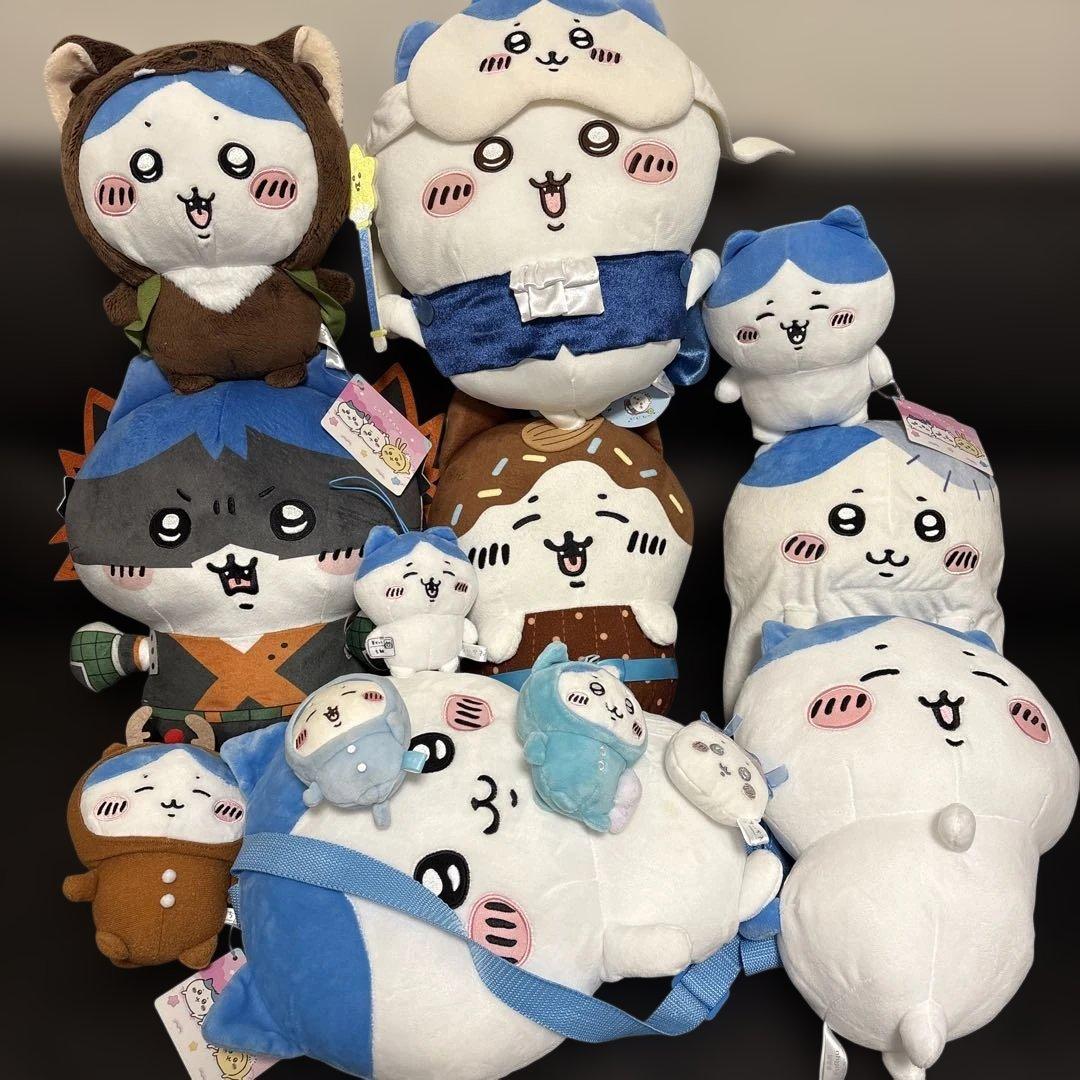 ちいかわ　ハチワレ　まとめ売り　ぬいぐるみ　グッズ　14点　ヒロアカ　バッグ