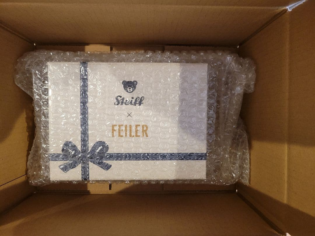 Steiff x FEILER タオルハンカチ