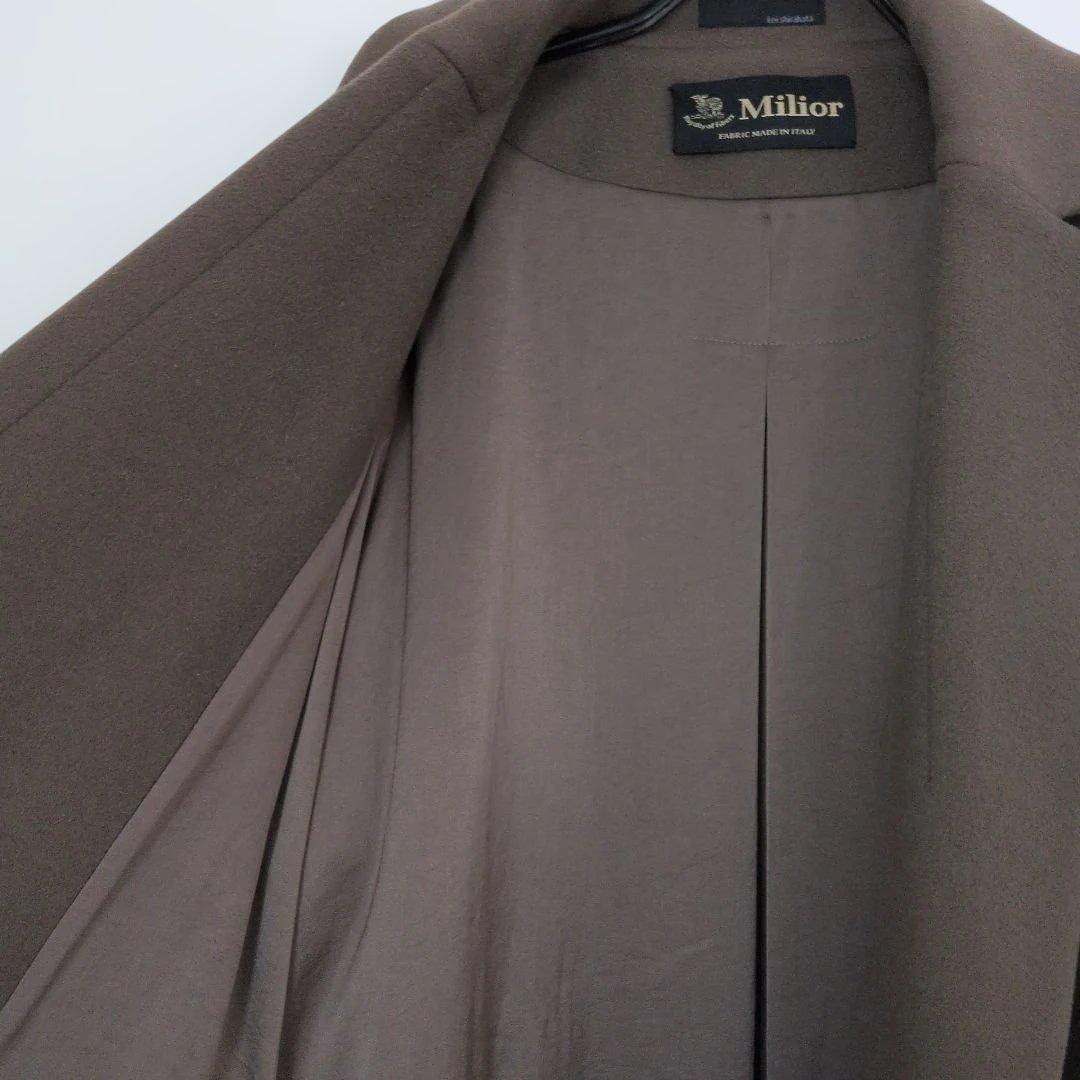 Styling/ ロングチェスターコートkeishirahataブラウン