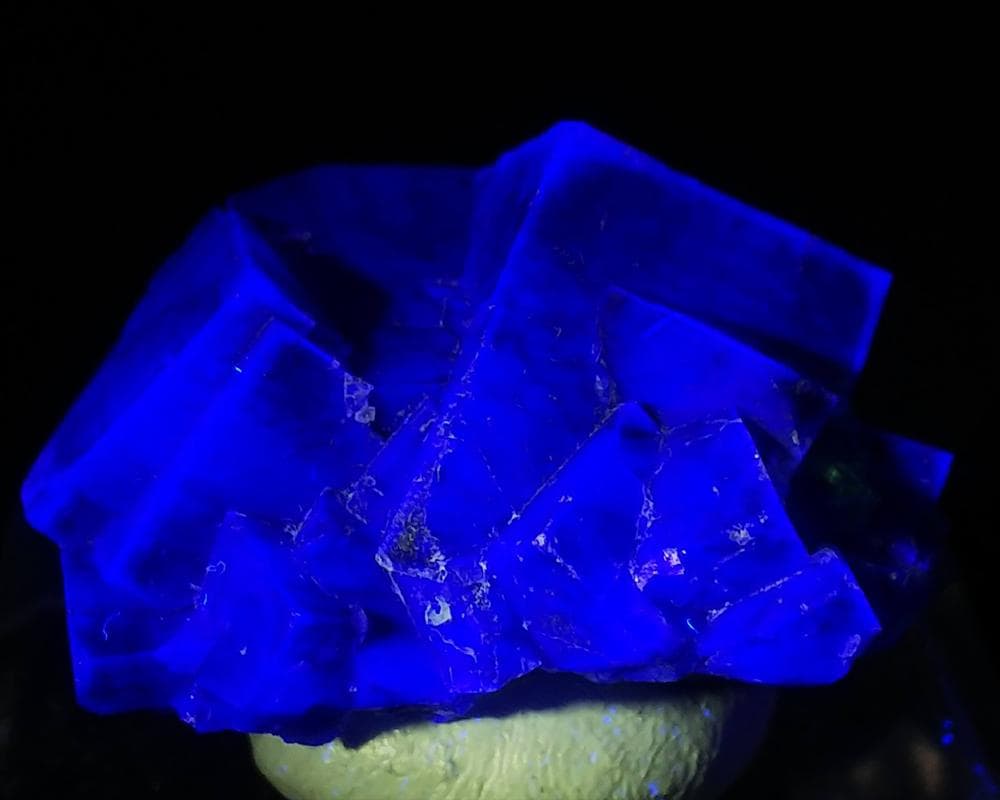 382 オコルス鉱山 フローライト ブルー グリーン パープル 蛍石