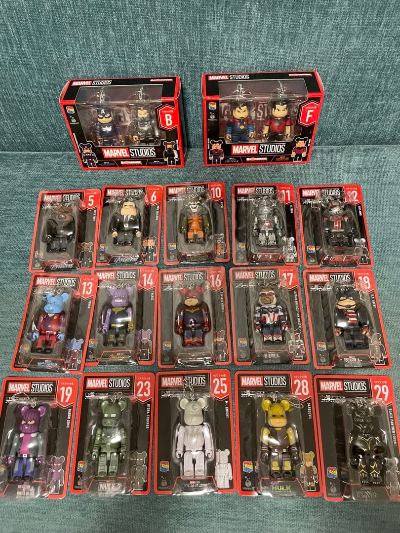 BE@RBRICK MARVEL ベアブリックペアボックス　1番くじハッピーくじ