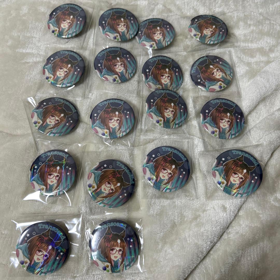 ウマ娘　トランセンド　缶バッジ メガイルミ　コラボ　18点