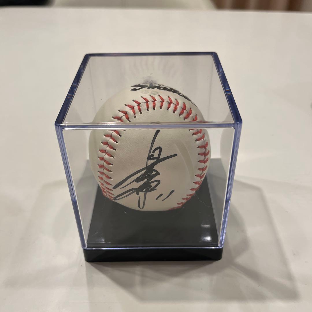 メ*6様 東京ヤクルトスワローズ　11 奥川恭伸選手　直筆サインボール