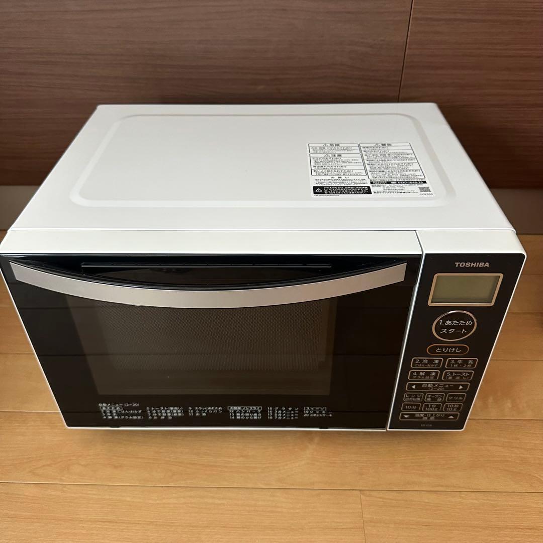 2021年製 TOSHIBA 東芝 電子レンジ オーブンレンジER-V18
