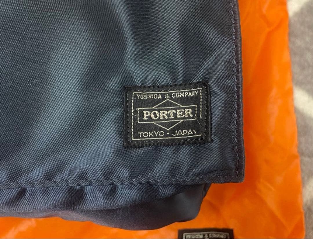 PORTER ポーター タンカー ブリーフケース 希少色アイアンブルー