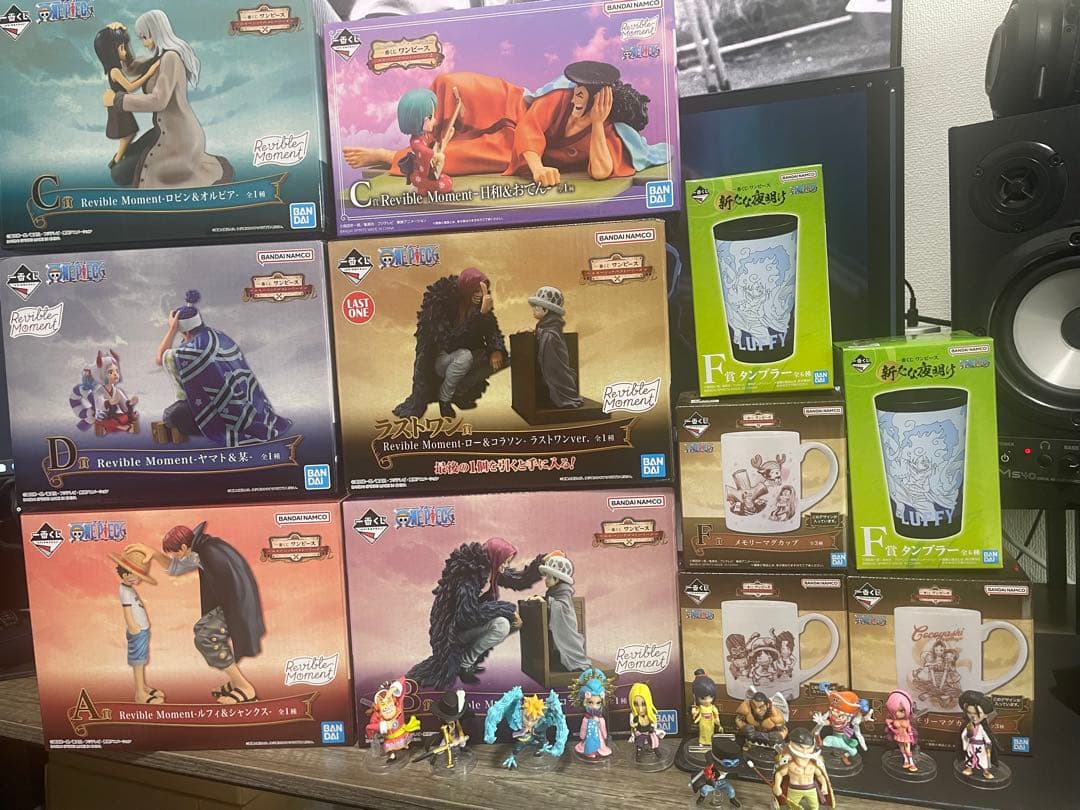 一番くじ　エモーショナルストーリー　ワンピースフィギュアセット +α