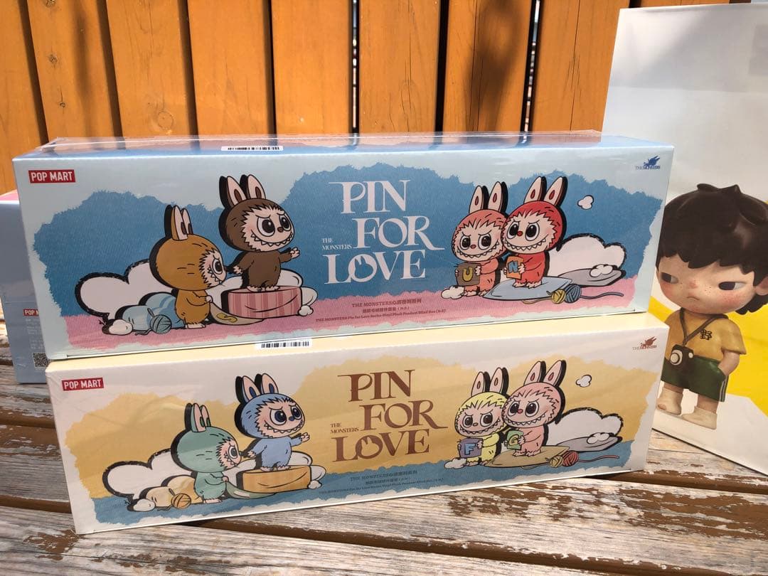 ポップマート ザ モンスターズ ピン フォー ラブ シリーズ ぬいぐるみ
