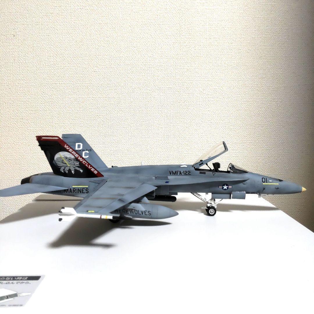 戦闘機プラモデル完成品ハセガワ1/48F-18Cホーネット