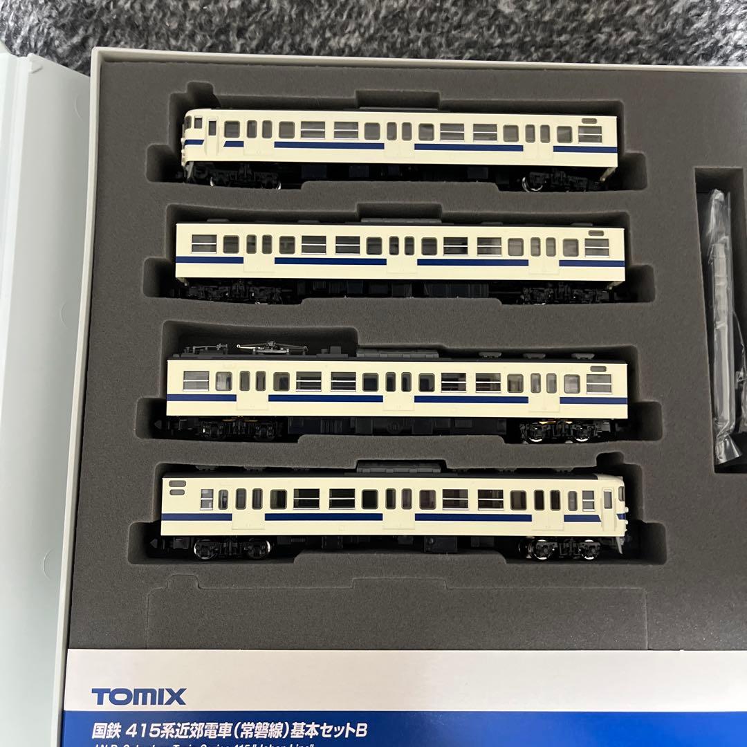 国鉄 415系　常磐線　基本セットB (動力付き) 増結セット　TOMIX