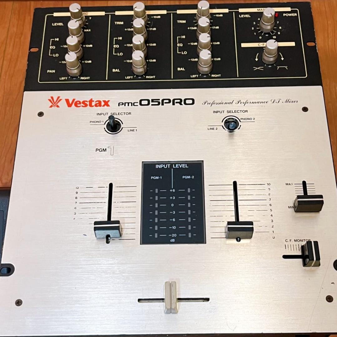 希少 Vestax DJミキサー PMC-05Pro ベスタクス