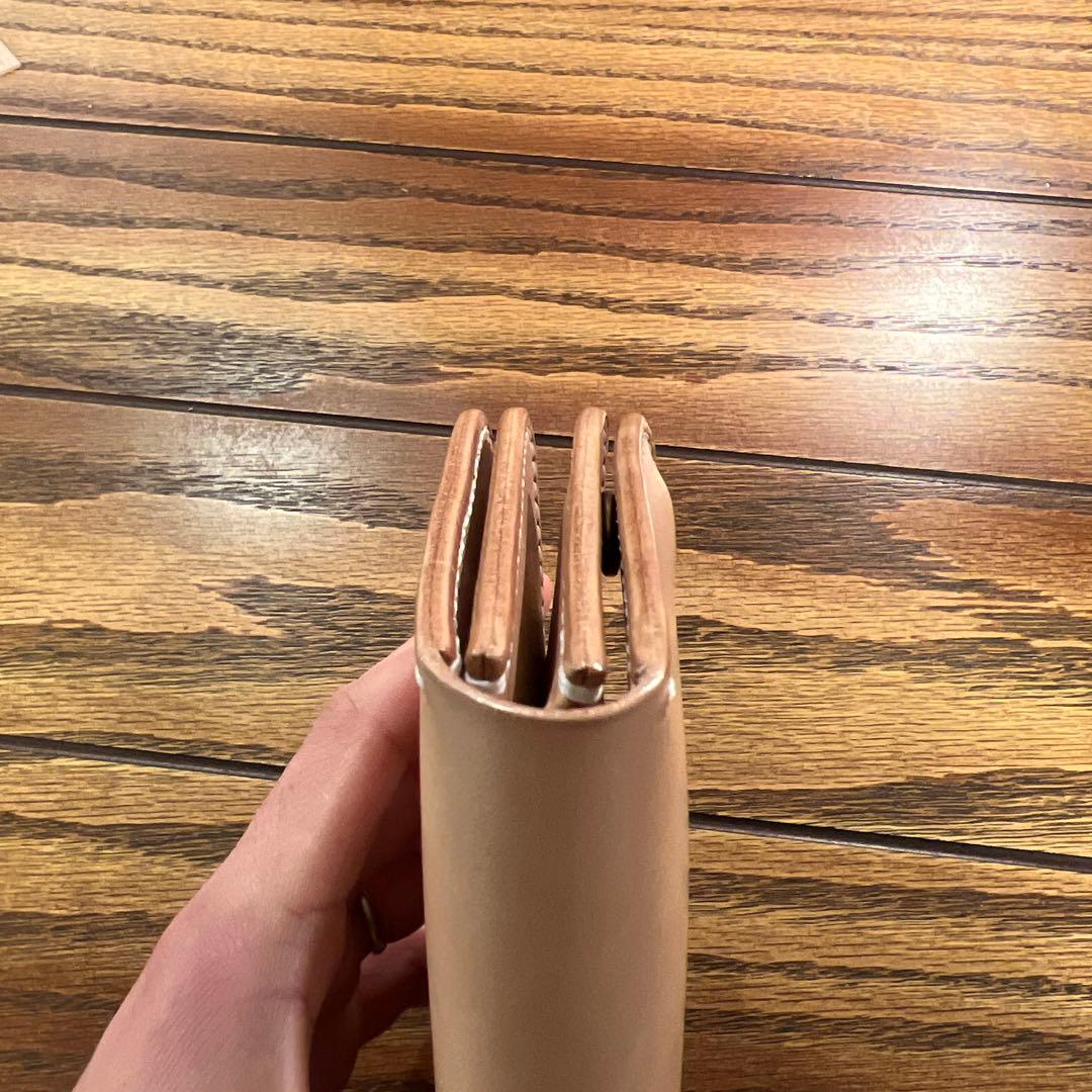 虎龍(弍型) トラッカーウォレット　ヌメ革　長財布