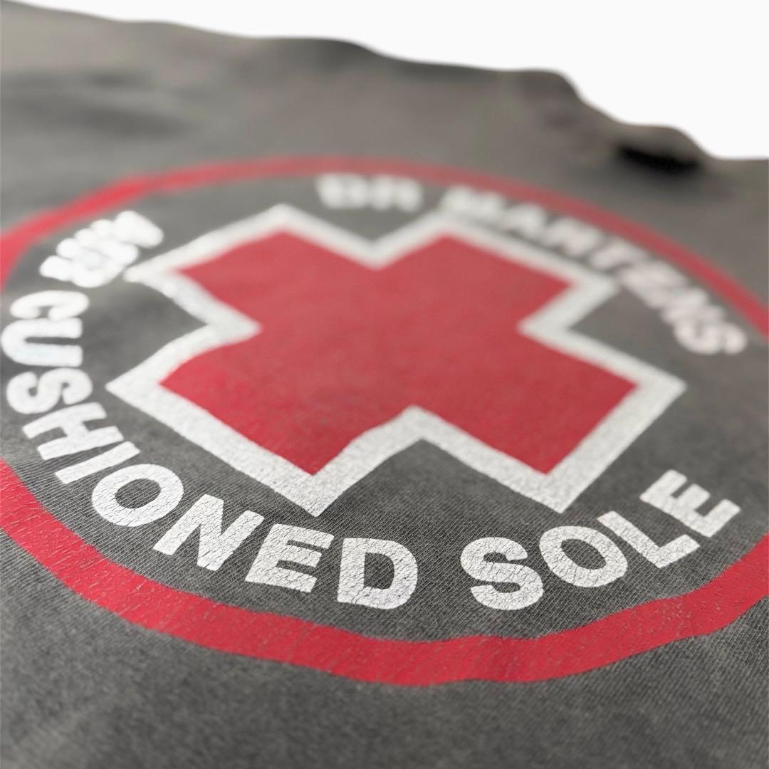 90s USA製 Dr. Martens クロスロゴ Tシャツ 表記M